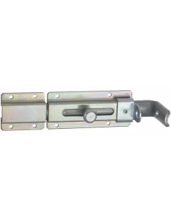 Thirard Accesoire Pour Volet<Verrou transversal, porte cadenas cadenassable, longueur 230mm, pêne plat coulissant, acier zingué -