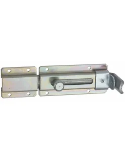 Thirard Accesoire Pour Volet<Verrou transversal, porte cadenas cadenassable, longueur 230mm, pêne plat coulissant, acier zingué -