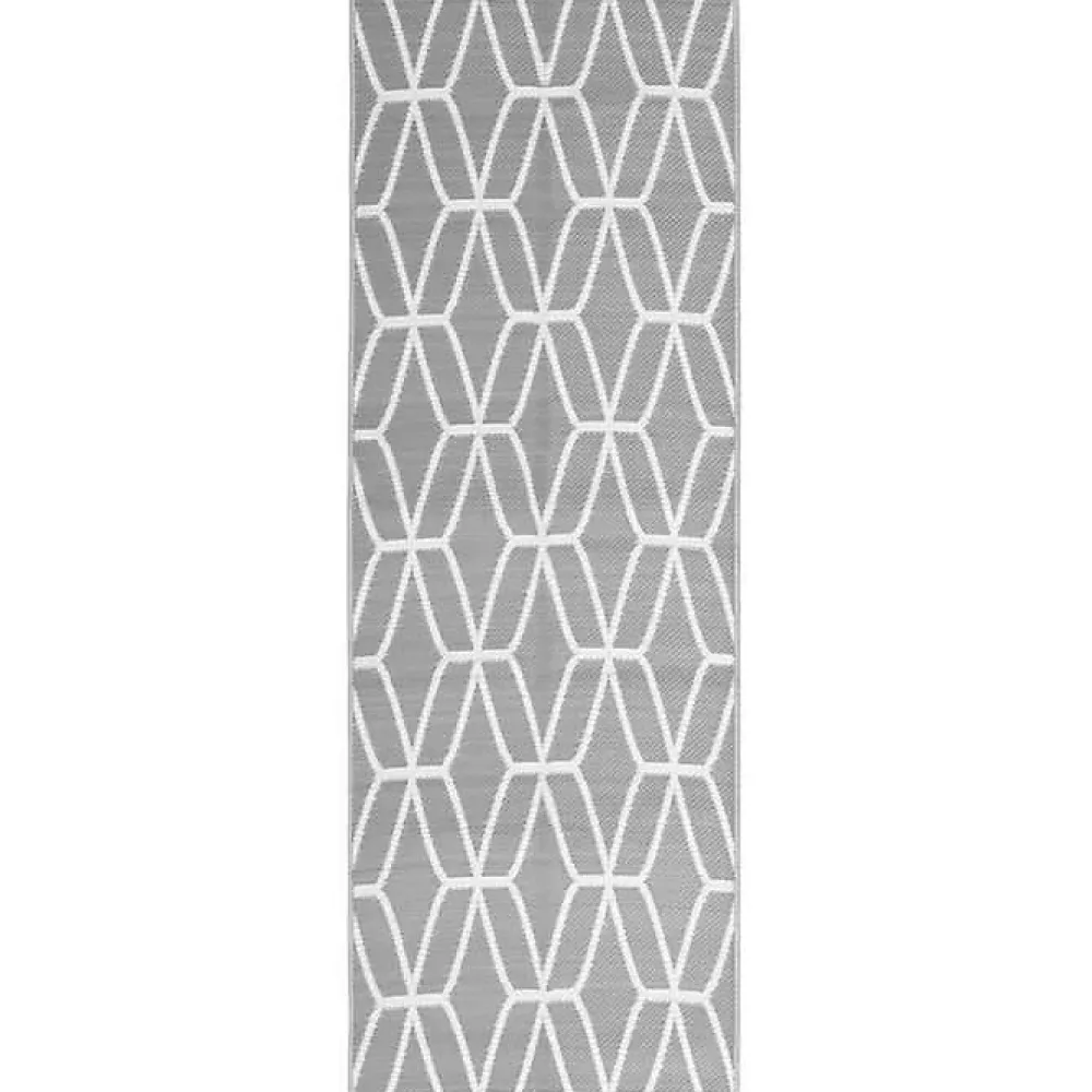 Vidaxl Tapis d'Extérieur Moquette de Terrasse Tapis de Balcon Tapis de Patio Moquette d'Intérieur Salle de Séjour Gris 317009- Moquette|Moquette