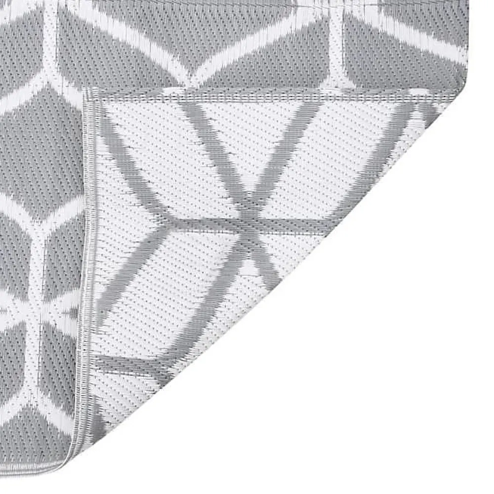 Vidaxl Tapis d'Extérieur Moquette de Terrasse Tapis de Balcon Tapis de Patio Moquette d'Intérieur Salle de Séjour Gris 317009- Moquette|Moquette