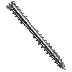 Spax Outils Parquet Et Sol Stratifié<Vis terrasse - Inox A4 bois dur - 6X60 mm - Filetage de fixation en 2 parties, pointe CUT - 100 vis
