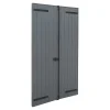 Fortia Volet Battant<Volet battant aluminium anthracite - l.120 x H.135 cm - 2 vantaux