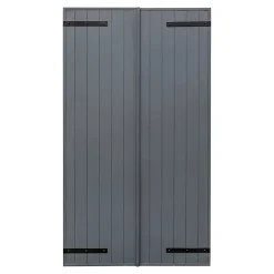 Fortia Volet Battant<Volet battant aluminium anthracite - l.120 x H.135 cm - 2 vantaux