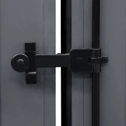 Fortia Volet battant aluminium anthracite - l.120 x H.125 cm - 2 vantaux- Volet Battant