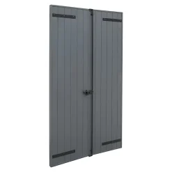 Fortia Volet Battant<Volet battant aluminium anthracite - l.120 x H.215 cm - 2 vantaux