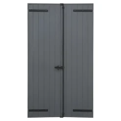 Fortia Volet Battant<Volet battant aluminium anthracite - l.120 x H.215 cm - 2 vantaux