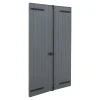 Fortia Volet Battant<Volet battant aluminium anthracite - l.120 x H.225 cm - 2 vantaux