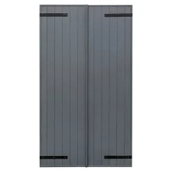 Fortia Volet Battant<Volet battant aluminium anthracite - l.120 x H.225 cm - 2 vantaux
