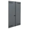 Fortia Volet Battant<Volet battant aluminium anthracite - l.120 x H.145 cm - 2 vantaux