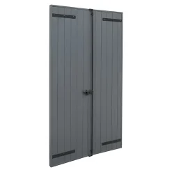 Fortia Volet Battant<Volet battant aluminium anthracite - l.120 x H.145 cm - 2 vantaux