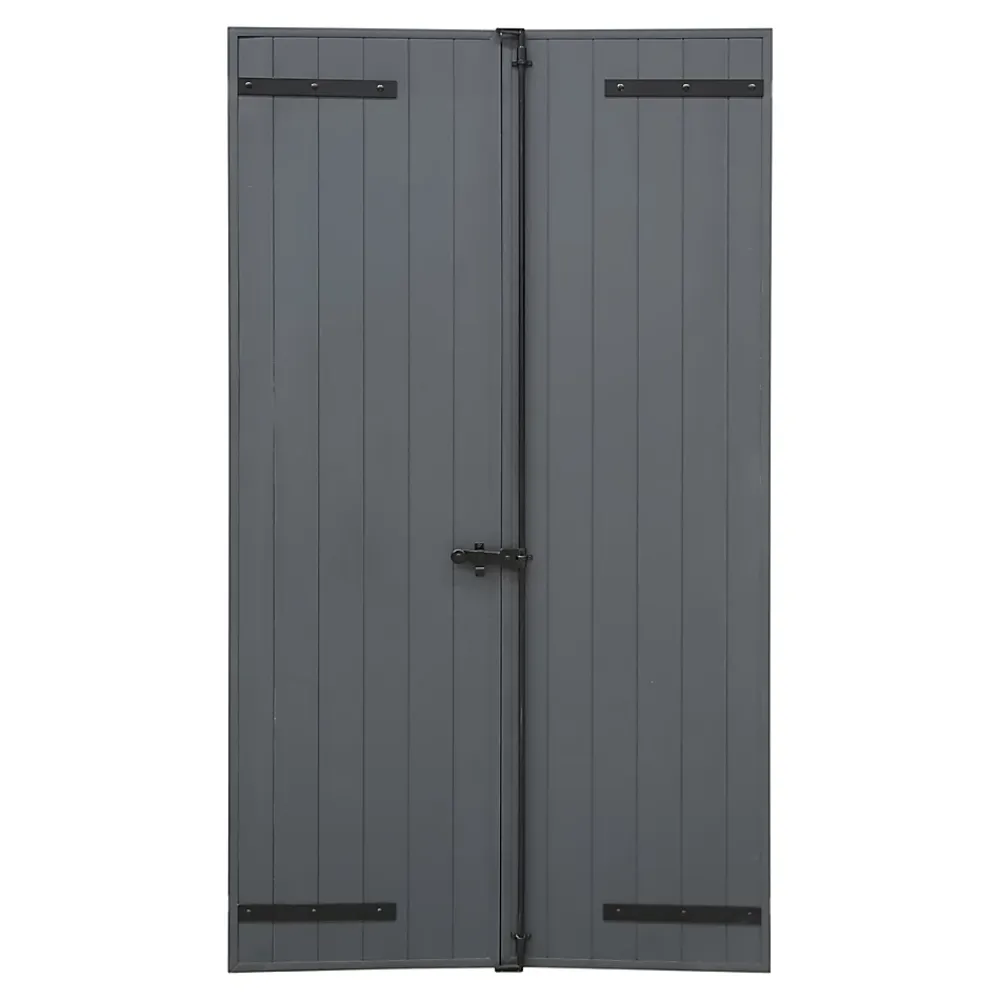 Fortia Volet Battant<Volet battant aluminium anthracite - l.120 x H.145 cm - 2 vantaux