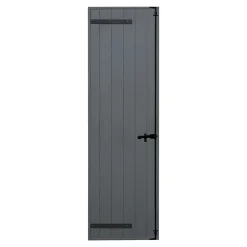 Fortia Volet Battant<Volet battant aluminium anthracite - l.80 x H.215 cm - 1 vantail