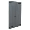 Fortia Volet Battant<Volet battant aluminium anthracite - l.140 x H.215 cm - 2 vantaux