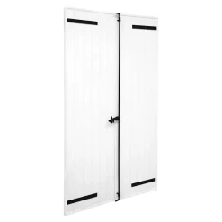 Fortia Volet Battant<Volet battant aluminium blanc - l.100 x H.155 cm - 2 vantaux