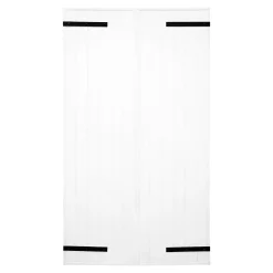 Fortia Volet battant aluminium blanc - l.120 x H.215 cm - 2 vantaux- Volet Battant