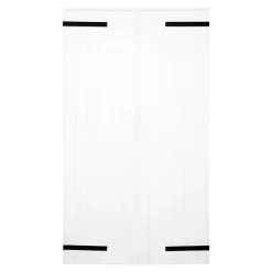 Fortia Volet battant aluminium blanc - l.100 x H.115 cm - 2 vantaux- Volet Battant