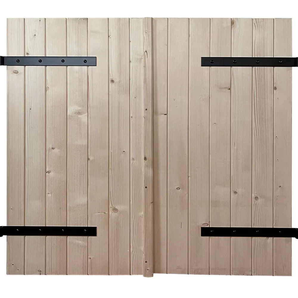 Fortia Volet Battant<Volet battant bois naturel - l.100 x H.95 cm - 2 vantaux