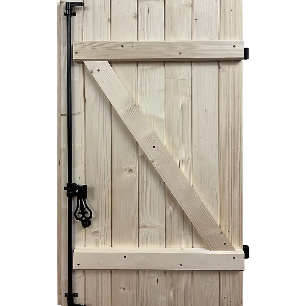 Fortia Volet battant bois naturel - l.60 x H.75 cm - 1 vantail- Volet Battant