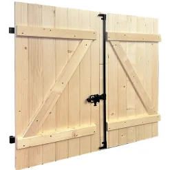 Fortia Volet Battant<Volet battant bois naturel - l.120 x H.115 cm - 2 vantaux