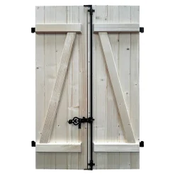 Fortia Volet Battant<Volet battant bois naturel - l.100 x H.155 cm - 2 vantaux