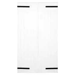 Fortia Volet battant uPVC blanc - l.120 x H.225 cm - 2 vantaux- Volet Battant