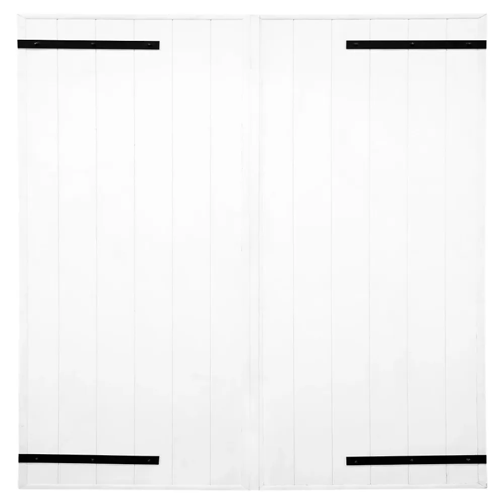 Fortia Volet battant uPVC blanc - l.120 x H.125 cm - 2 vantaux- Volet Battant
