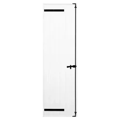 Fortia Volet battant uPVC blanc - l.80 x H.215 cm - 1 vantail- Volet Battant