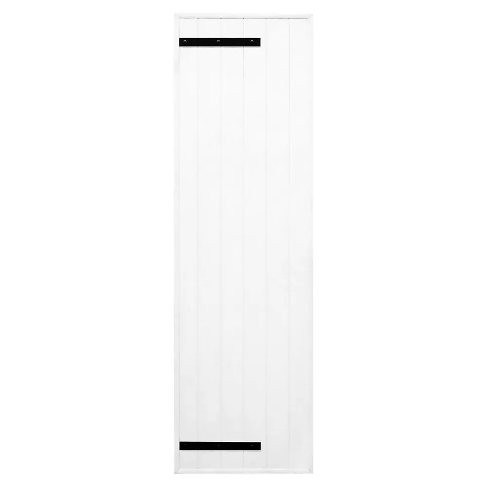 Fortia Volet battant uPVC blanc - l.80 x H.215 cm - 1 vantail- Volet Battant