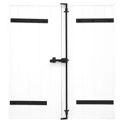 Fortia Volet Battant<Volet battant uPVC blanc - l.100 x H.135 cm - 2 vantaux