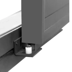 Fortia Volet coulissant aluminium anthracite - l.90 x H.135 cm - 2 vantaux- Volet Coulissant