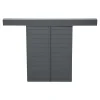 Fortia Volet coulissant aluminium anthracite - l.100 x H.125 cm - 2 vantaux- Volet Coulissant