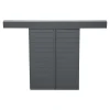 Fortia Volet Coulissant<Volet coulissant aluminium anthracite - l.120 x H.125 cm - 2 vantaux