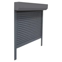 Fortia Volet Roulant<Volet roulant aluminium anthracite - ouverture motorisée - - l.180 x H.215 cm