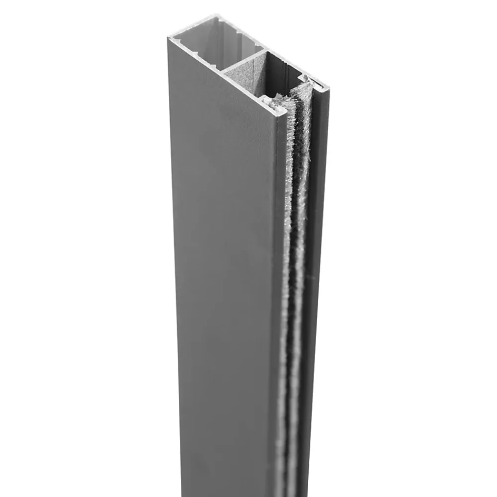 Fortia Volet roulant aluminium anthracite - ouverture manuelle - - l.100 x H.220 cm- Volet Roulant