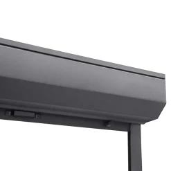 Fortia Volet roulant aluminium anthracite - ouverture manuelle - - l.100 x H.220 cm- Volet Roulant