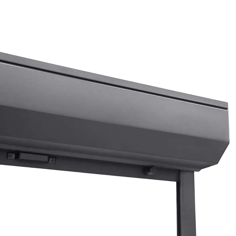 Fortia Volet roulant aluminium anthracite - ouverture manuelle - - l.100 x H.220 cm- Volet Roulant