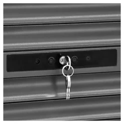 Fortia Volet roulant aluminium anthracite - ouverture manuelle - - l.100 x H.220 cm- Volet Roulant