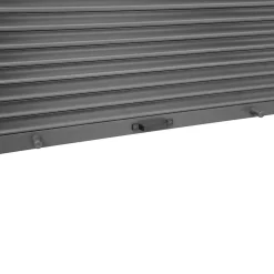 Fortia Volet roulant aluminium anthracite - ouverture manuelle - - l.100 x H.220 cm- Volet Roulant