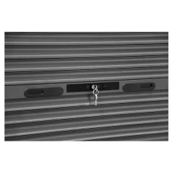 Fortia Volet roulant aluminium anthracite - ouverture manuelle - - l.100 x H.220 cm- Volet Roulant