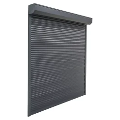 Fortia Volet Roulant<Volet roulant aluminium anthracite - ouverture motorisée - - l.120 x H.125 cm