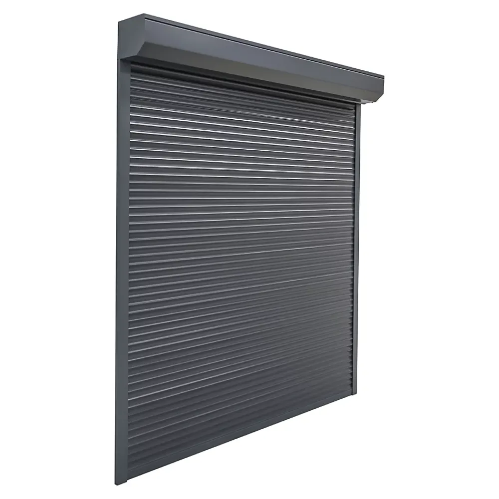 Fortia Volet Roulant<Volet roulant aluminium anthracite - ouverture motorisée - - l.120 x H.125 cm
