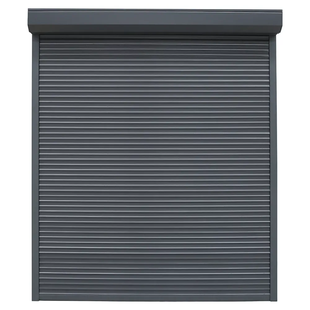 Fortia Volet Roulant<Volet roulant aluminium anthracite - ouverture motorisée - - l.120 x H.215 cm