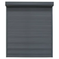Fortia Volet Roulant<Volet roulant aluminium anthracite - ouverture motorisée - - l.100 x H.135 cm