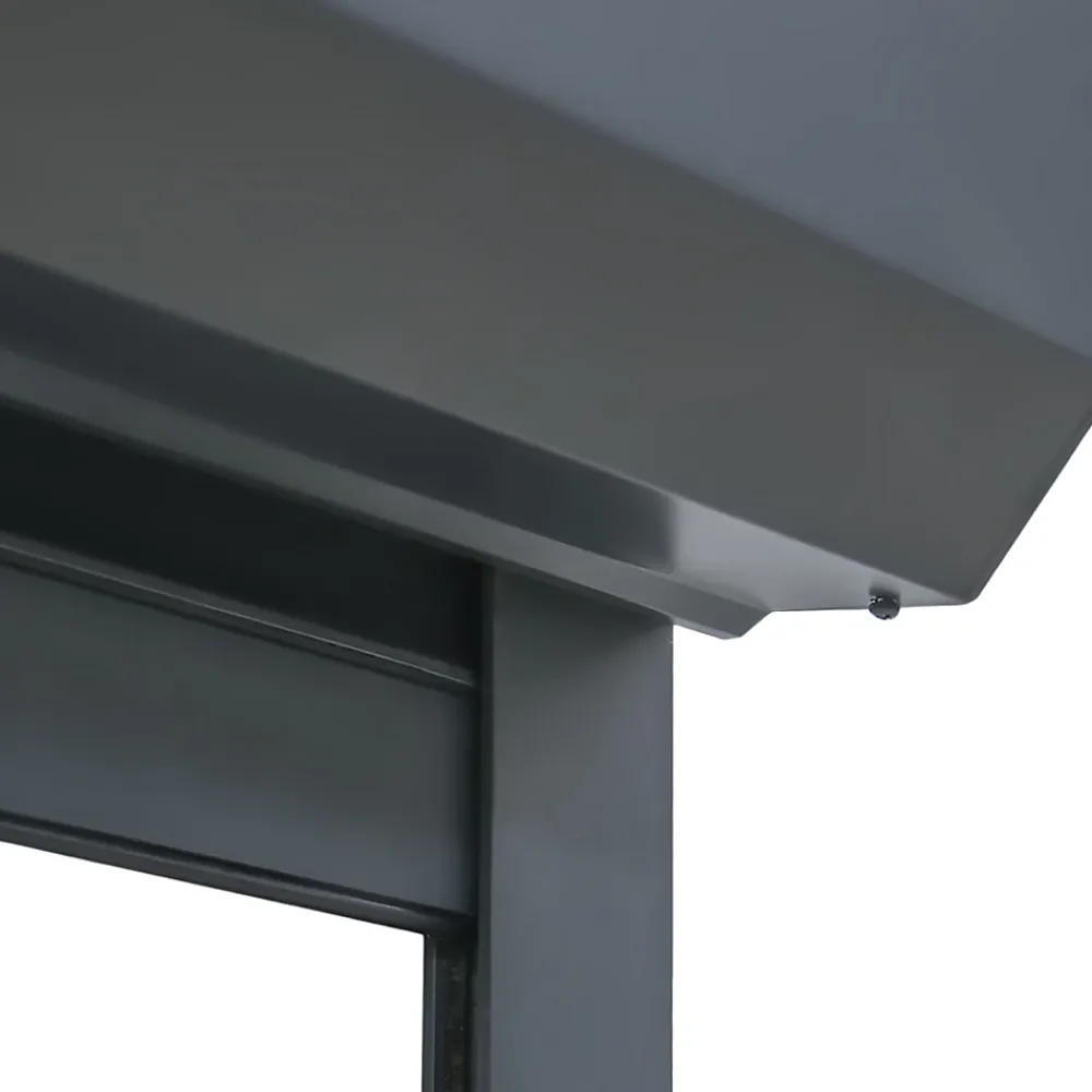 Fortia Volet Roulant<Volet roulant aluminium anthracite - ouverture motorisée - - l.90 x H.135 cm
