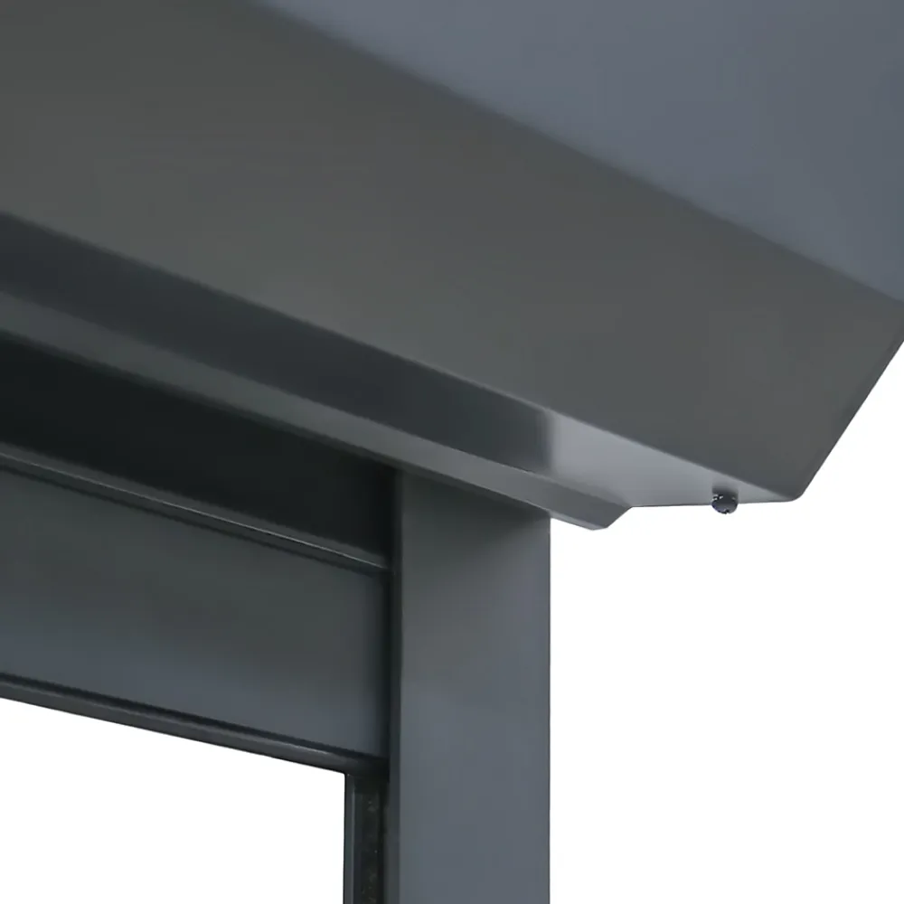 Fortia Volet Roulant<Volet roulant aluminium anthracite - ouverture motorisée - - l.100 x H.175 cm