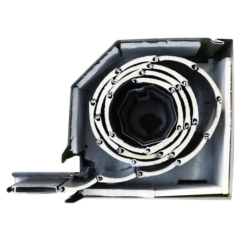 Fortia Volet Roulant<Volet roulant aluminium anthracite - ouverture motorisée - - l.100 x H.175 cm