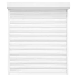 Fortia Volet Roulant<Volet roulant aluminium blanc - ouverture motorisée - - l.120 x H.135 cm