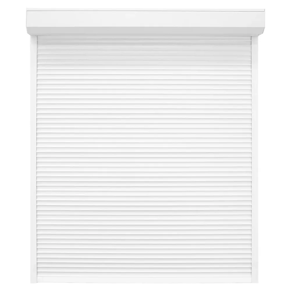 Fortia Volet Roulant<Volet roulant aluminium blanc - ouverture motorisée - - l.120 x H.135 cm