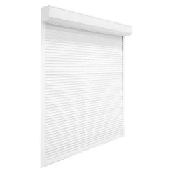 Fortia Volet Roulant<Volet roulant aluminium blanc - ouverture motorisée - - l.100 x H.215 cm