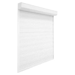 Fortia Volet Roulant<Volet roulant aluminium blanc - ouverture motorisée - - l.90 x H.135 cm